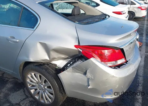 2011 Buick Regal Cxl Russelsheim from USA, damaged, VIN W04GR5ECXB1000535